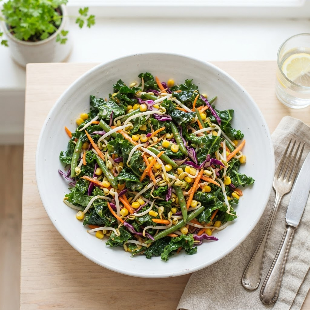 Kale Sprouts Salad