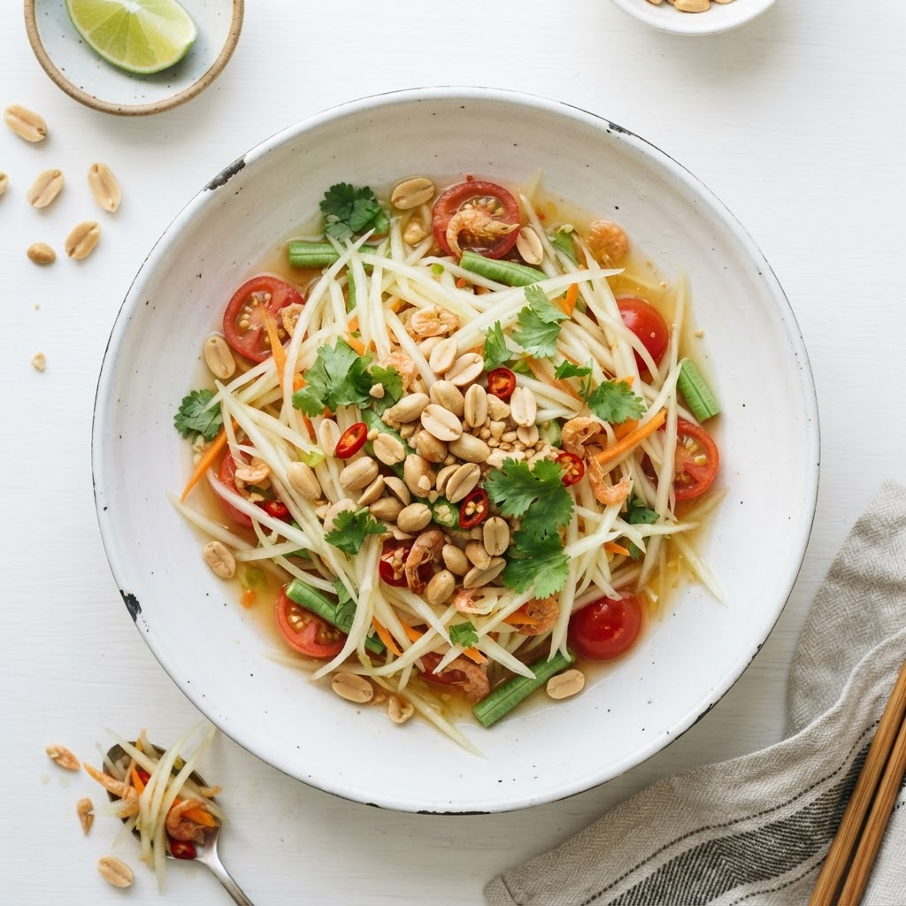 Raw Papaya Salad